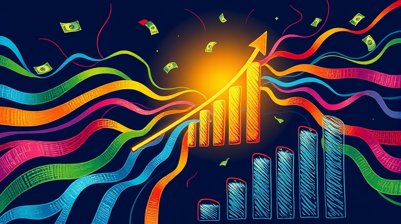 Track net income over time with cash flow visualizers