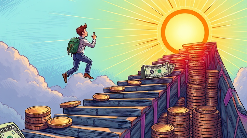 Create a debt repayment timeline with goal-based scheduling